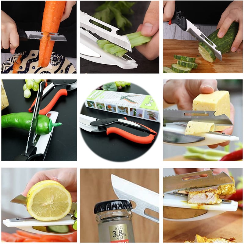 6 in 1 Smart Vegetable Scissors