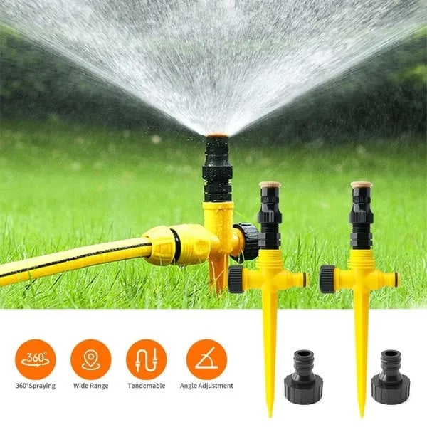 180° Adjustable/360° Scattering Auto Irrigation System
