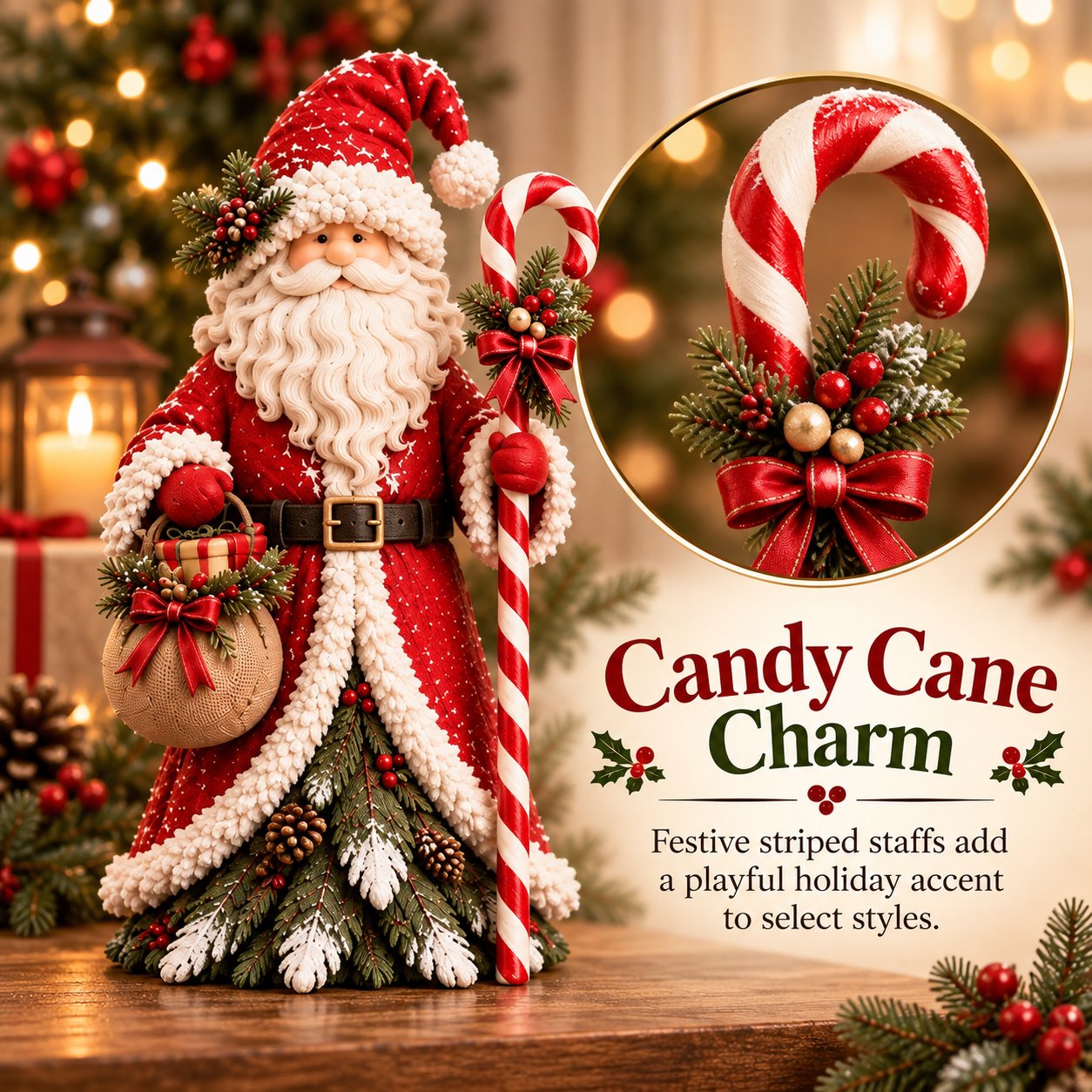 Christmas decorative figure in the shape of a Christmas tree