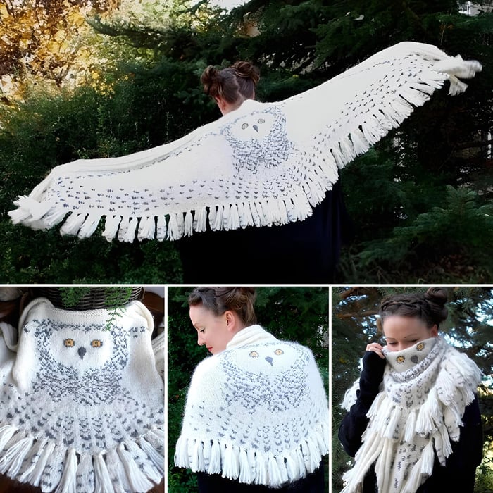 😍Retro Owl Scarf