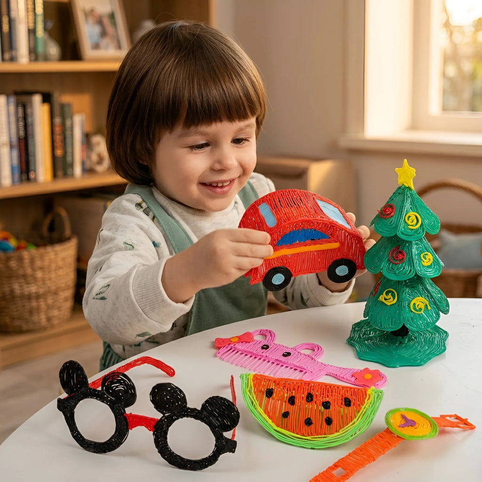 Montessori Starter Multi‑Layered Wireless Printing Pen Set for Kids
