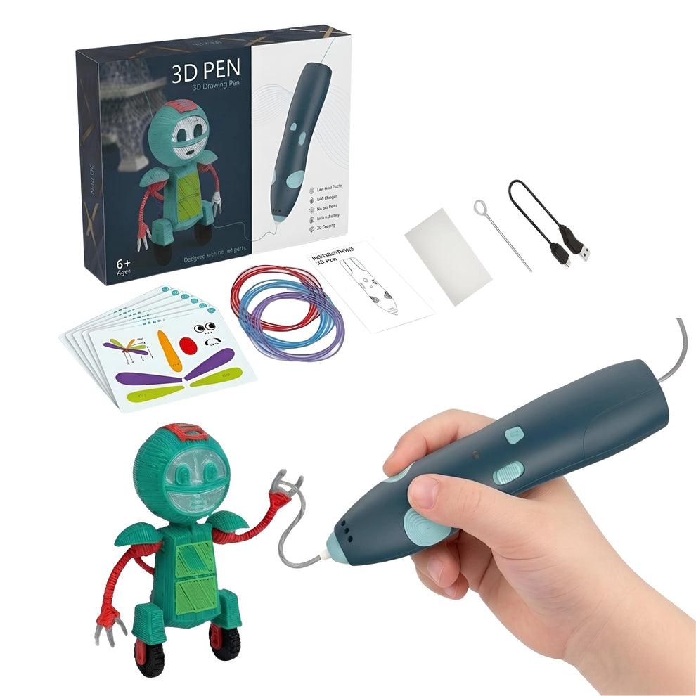 Montessori Starter Multi‑Layered Wireless Printing Pen Set for Kids