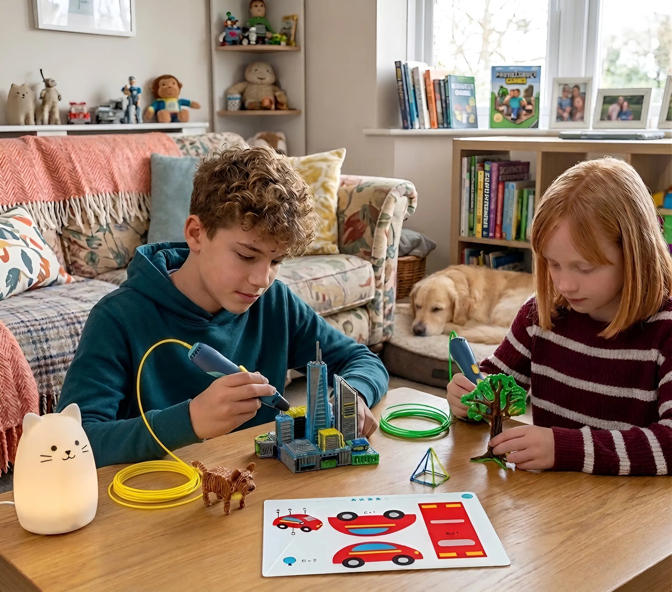 Montessori Starter Multi‑Layered Wireless Printing Pen Set for Kids