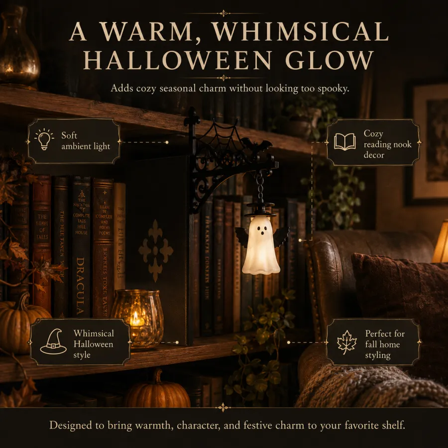 🎃Library Shelf Lantern