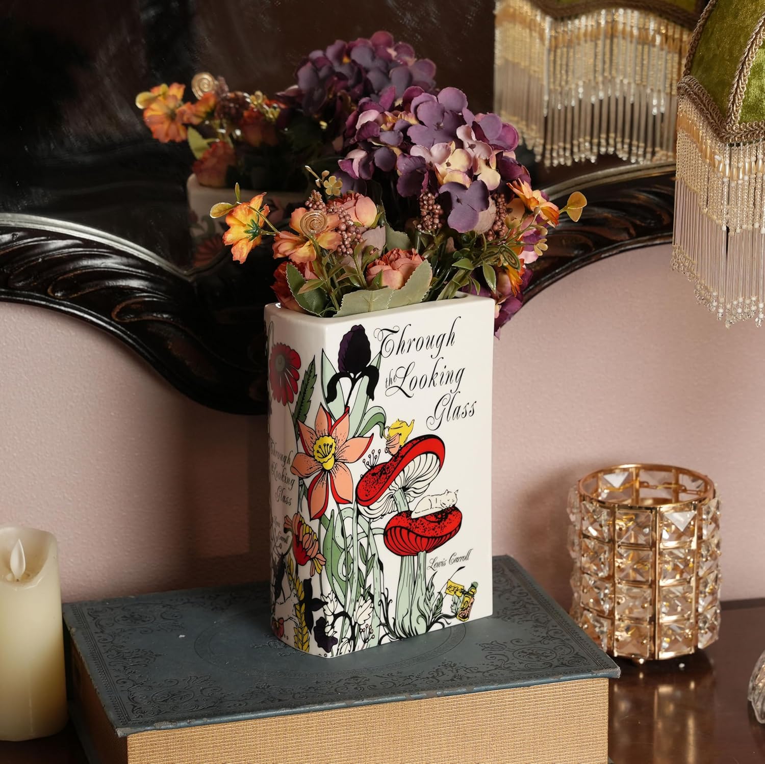 Original Book-Shaped Decorative Vase