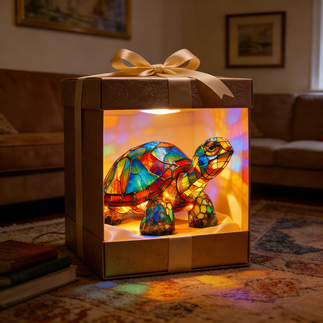 Handcrafted Stained Glass Mosaic Lamps