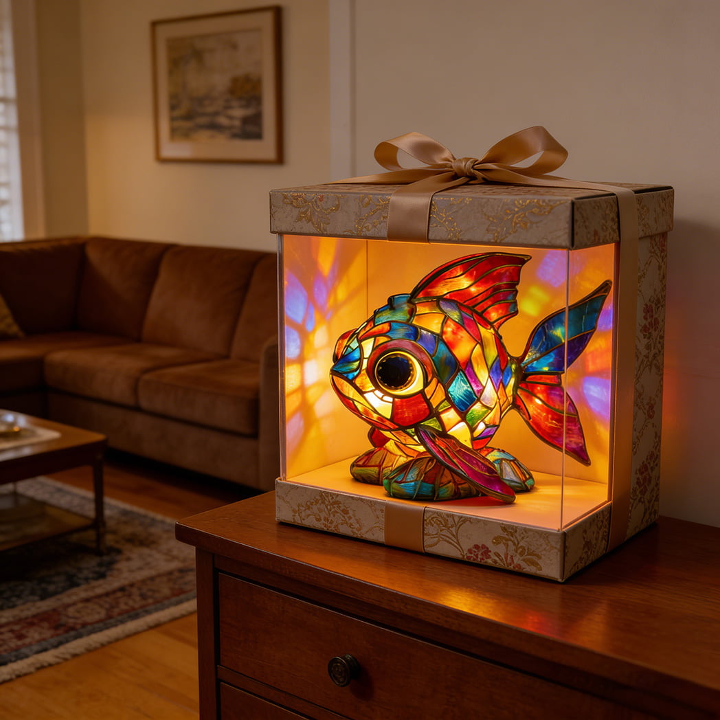 Handcrafted Stained Glass Mosaic Lamps