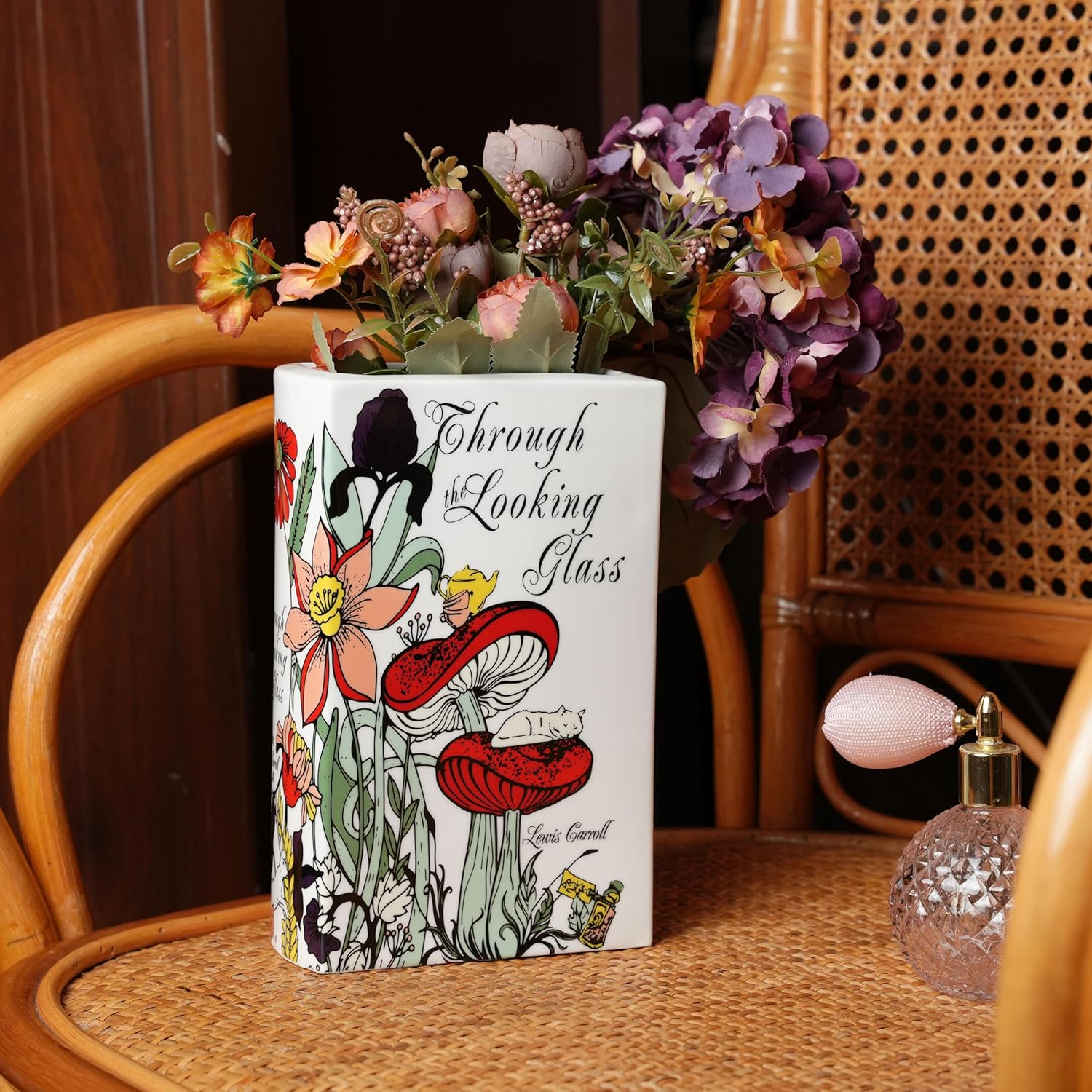 Original Book-Shaped Decorative Vase