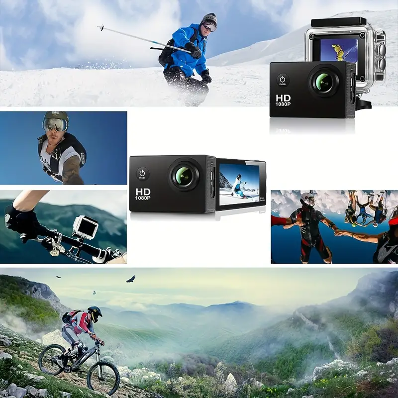 📷Action Camera FHD 1080P 12MP
