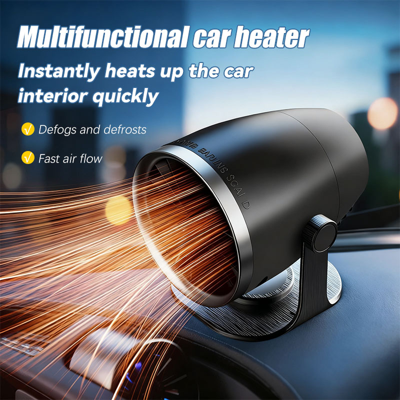 Upgraded Version With Larger Wide-Angle Car Heater