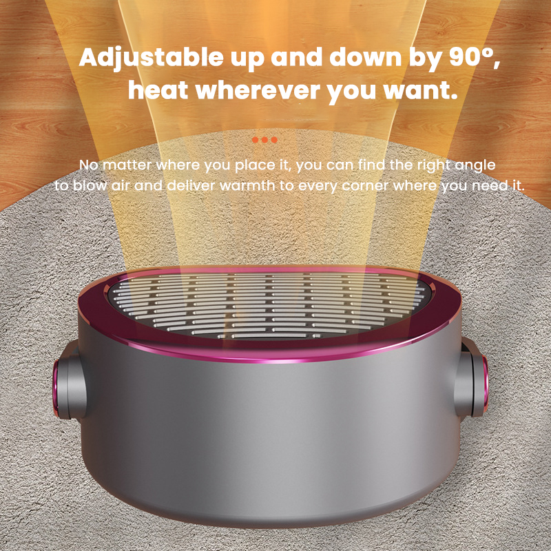 Quiet, Energy-Saving, And Fast-Heating Desktop Heater
