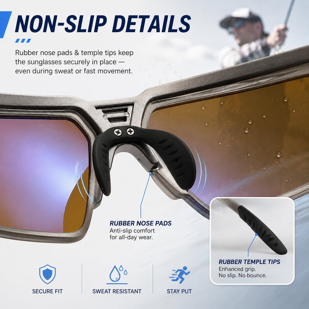 Phantom S50 Fishing Polarized Sunglasses