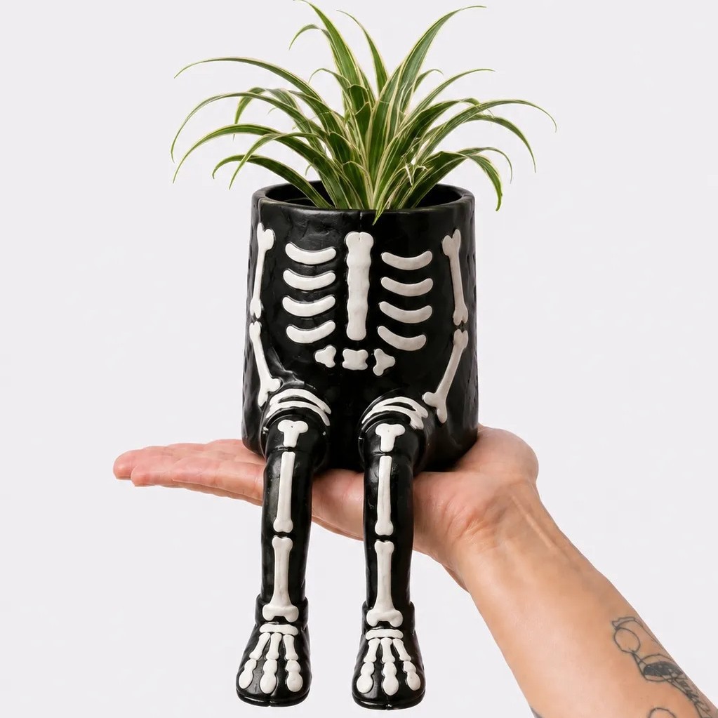 🎃 Halloween Legged Planter Decorations