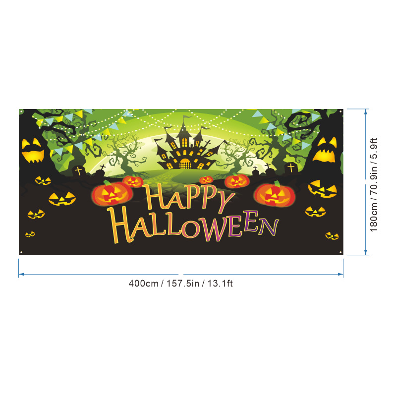 🎃 Halloween Garage Door Banner