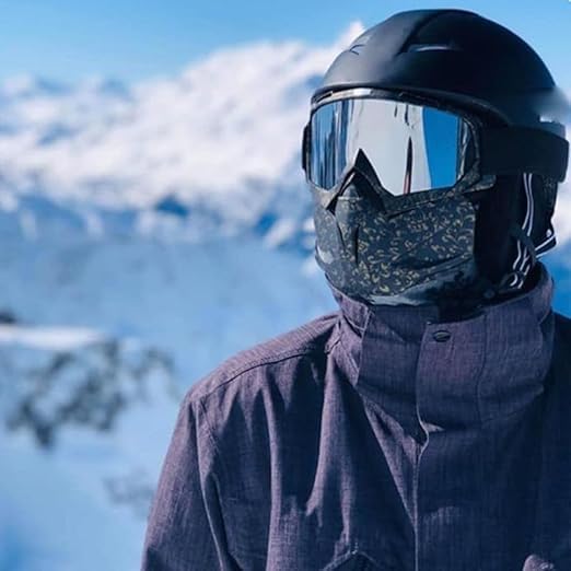 Windproof And Anti-Fog Removable Ski Mask Goggles