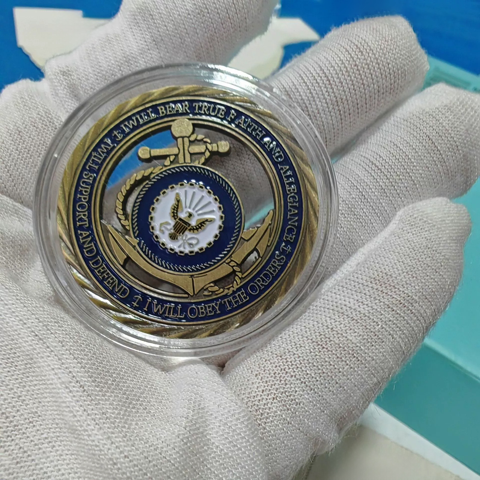 U.S. Military Challenge Coin - Thank You For Our Freedom Coin