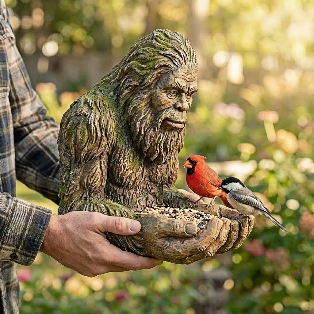 🔥Last DaY 49% OFF- 🦶Bigfoot Bird Feeder