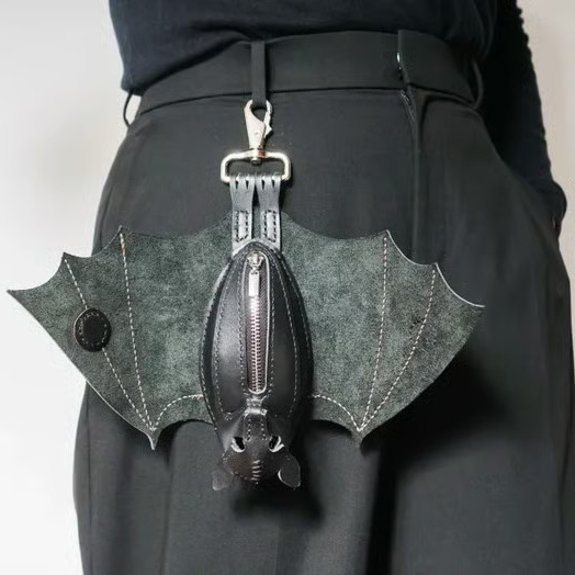 🦇Leather Bat Coin Purse