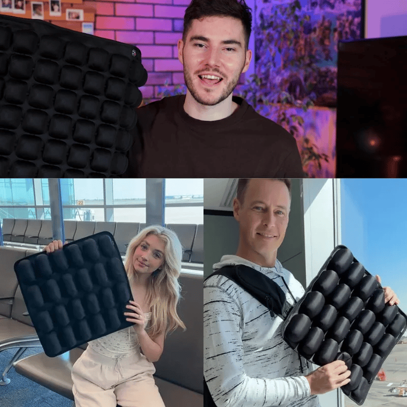 🔥☁Office Seat Cushion Airbag TPU Decompression Air Cushion🎁