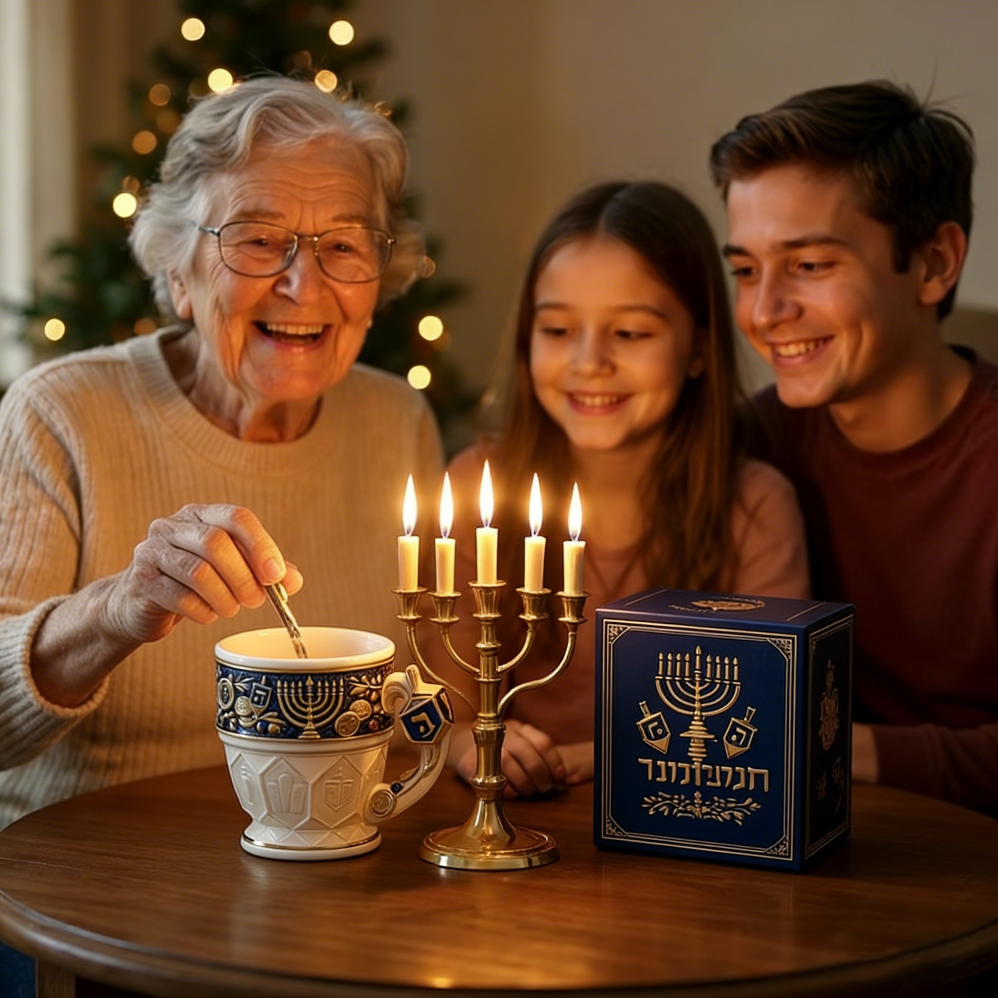 🔥Last Day 49% Off--🕎 Hanukkah Menorah Mug