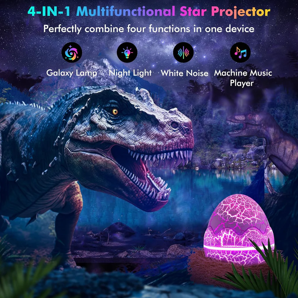 4 in 1 Dragon Egg Northern Lights Rossetta Star Projector