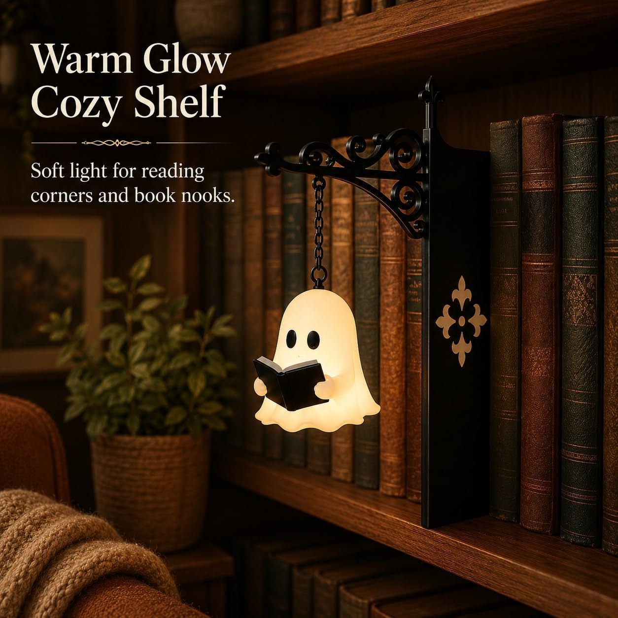 🎃Library Shelf Lantern