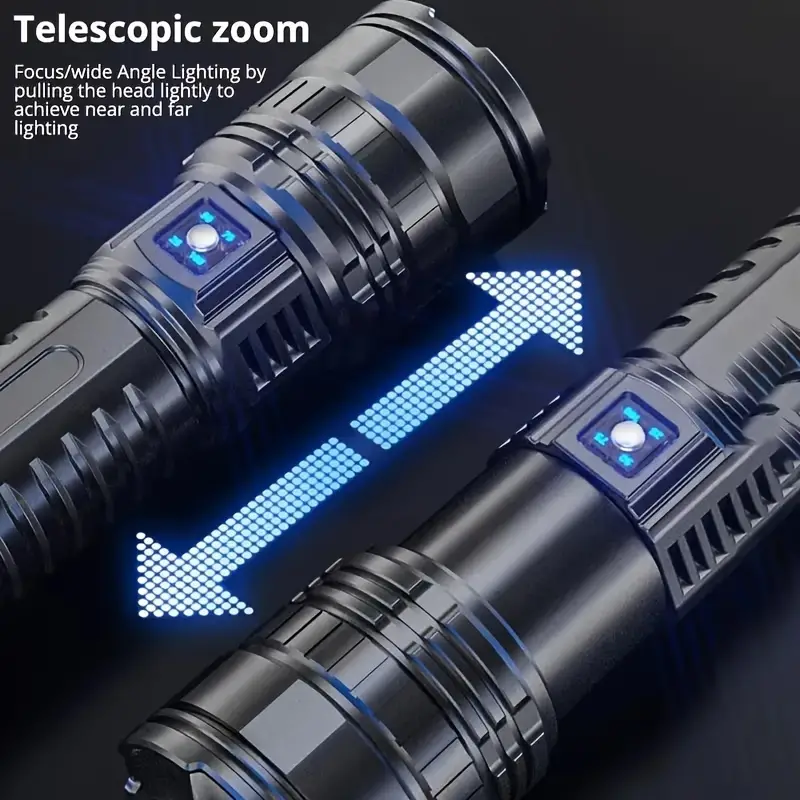 12,000 lumens Ultra-Bright LED Flashlight