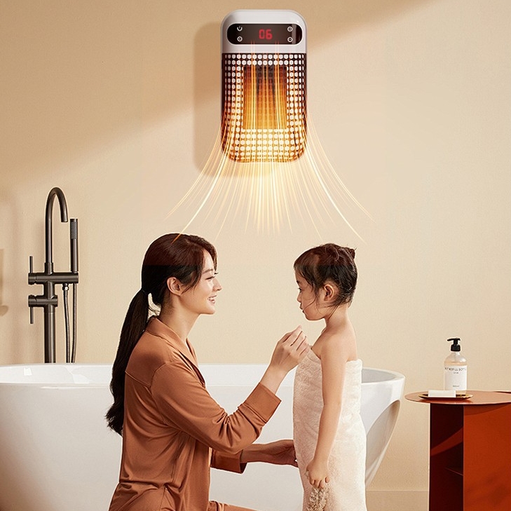 Remote controlled Safe Energy-Saving and Quiet Plug In Heater