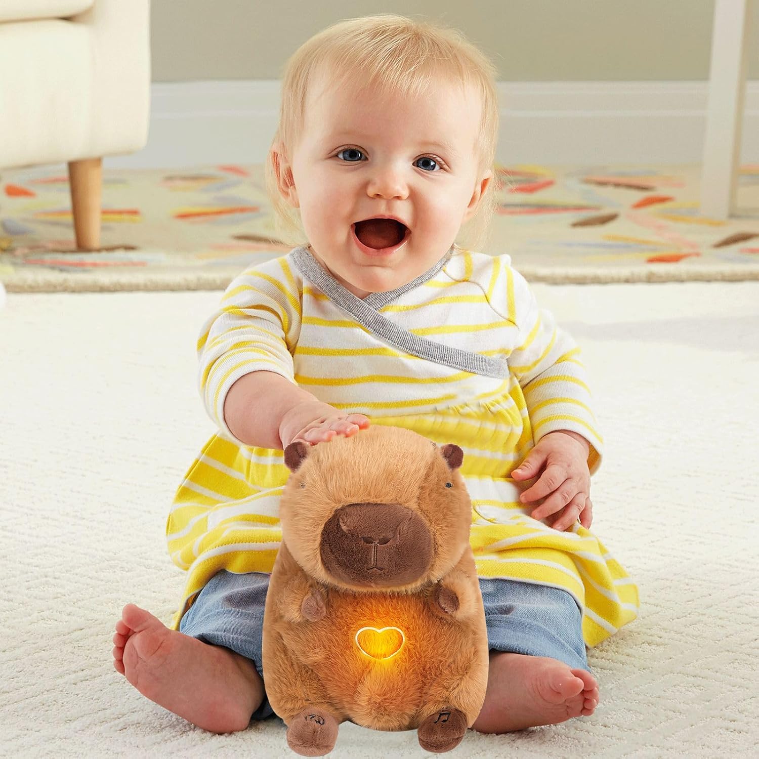 Soothing Breathing Capybara Plush