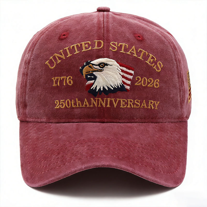 🇺🇸 USA 250th Anniversary Baseball Cap – Patriotic Pride & Casual Style ✨