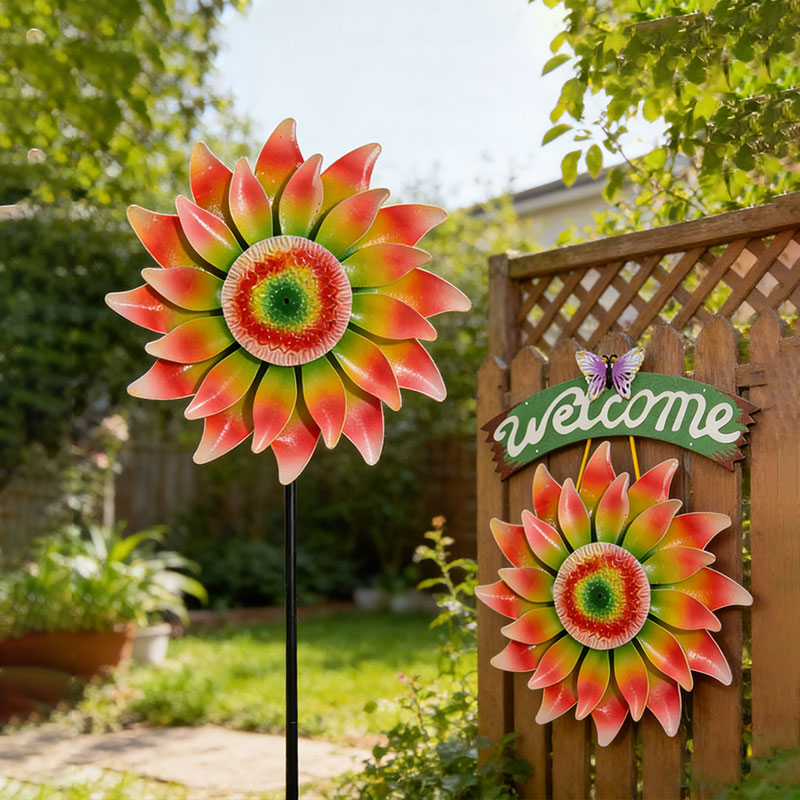 🌻 Sunflower Windmill – 2-in-1 Garden Decor ✨