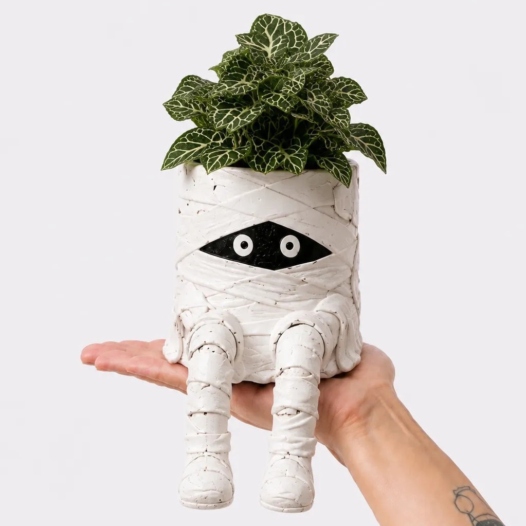 🎃 Halloween Legged Planter Decorations