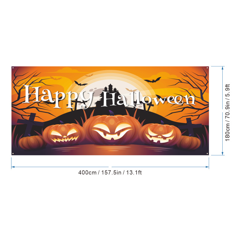 🎃 Halloween Garage Door Banner