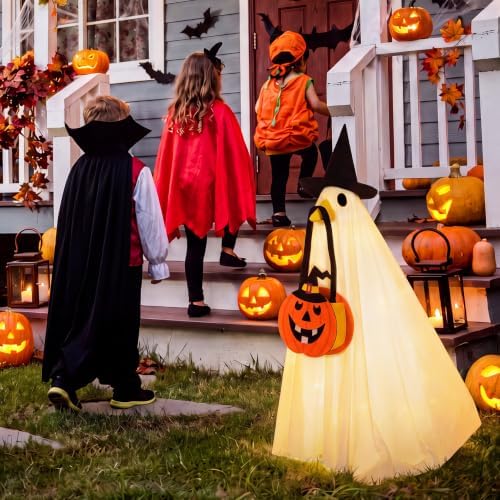 👻Light-Up Halloween Ghost Porch Goose Outfit Set