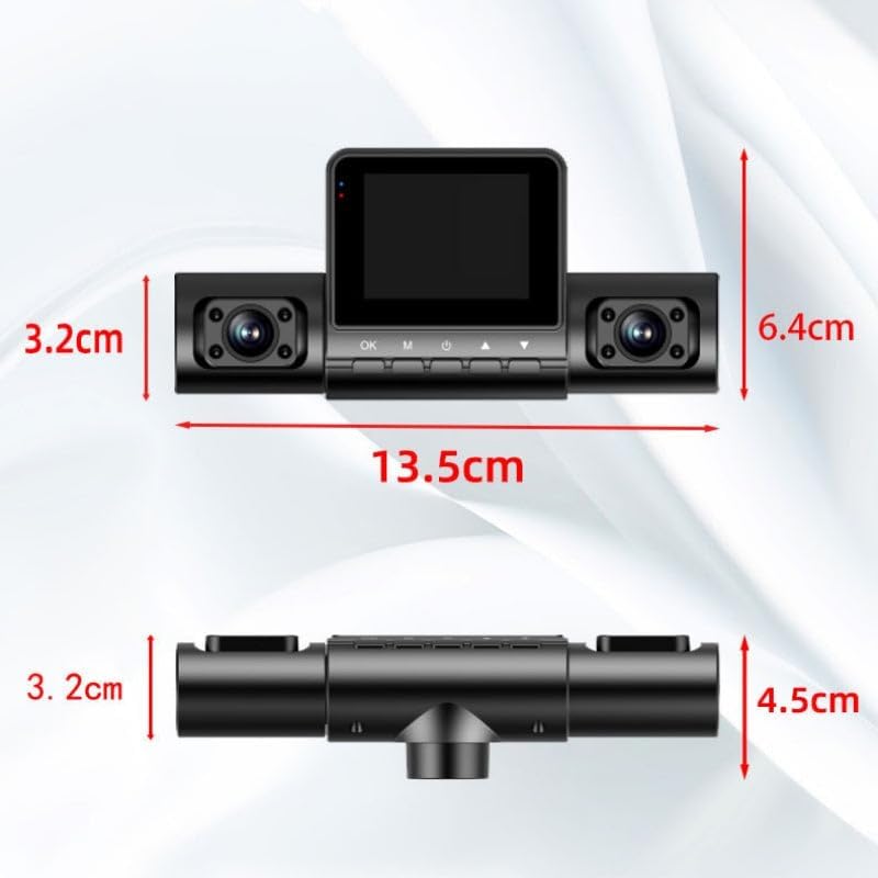 1080P 4 Channel Dash Cam with Night Vision
