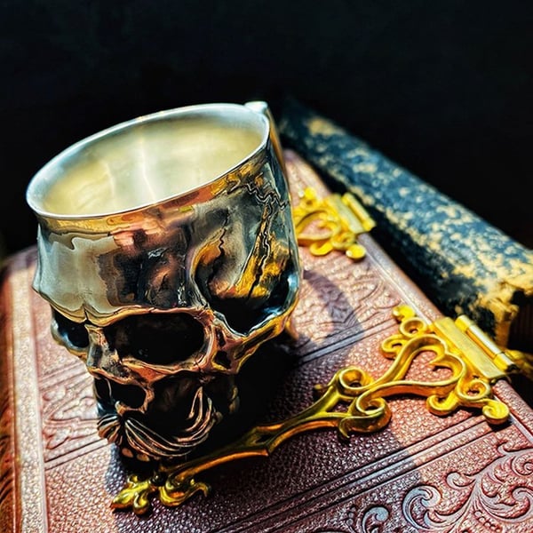 💥Hot Sale - Gothic Skull Mug