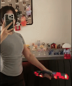 ⚔️Gravity-Extend Double-Bladed Glowing Sword