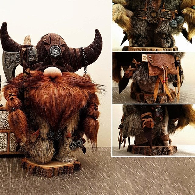 🔥Viking Warrior Gnome Doll Garden/Home Decor