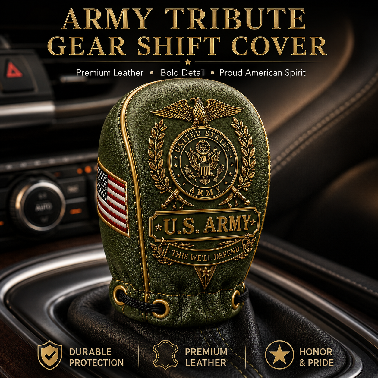 🇺🇸 Last Day Promo: 49% OFF 🎖️Military Tribute Gear Shift Cover Collection