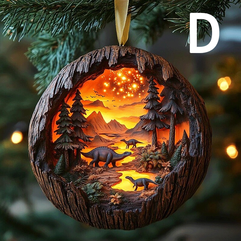 Dinosaur World Christmas Decorations