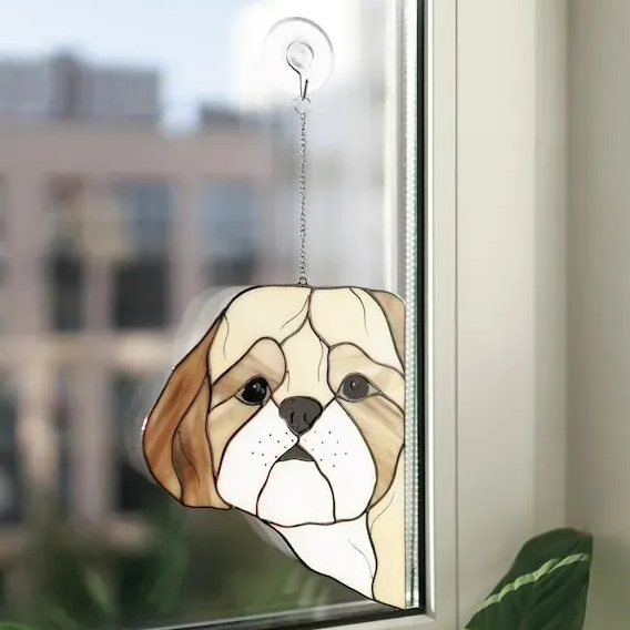 Funny Window Corner Decor - 🐶Peeping Dog