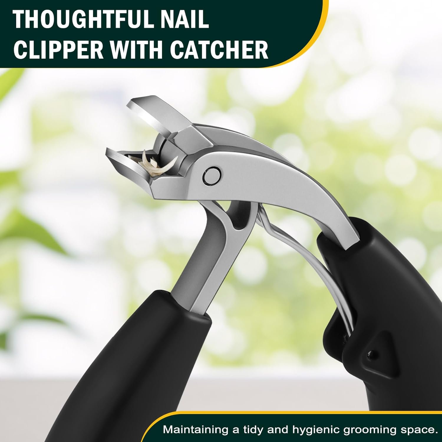 🏥Angled Toenail Clippers for Thick Toenails