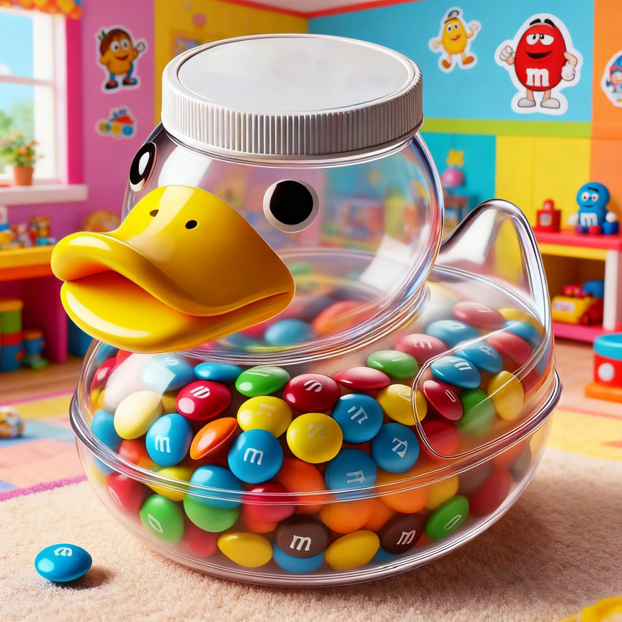 Everyday Hero Duck Candy Jar