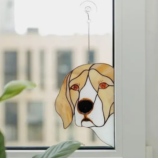 Funny Window Corner Decor - 🐶Peeping Dog
