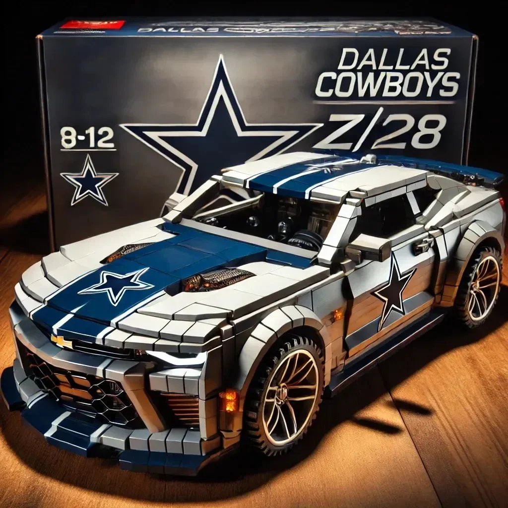 🔥Limited Edition🏈Football Team Camaro Z/28 Building Block