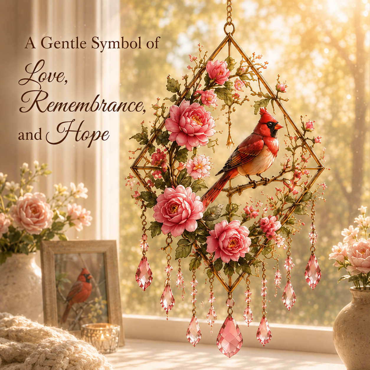 Crystal Garden Suncatcher – Turn an Empty Window Into a Beautiful, Light-Filled Corner