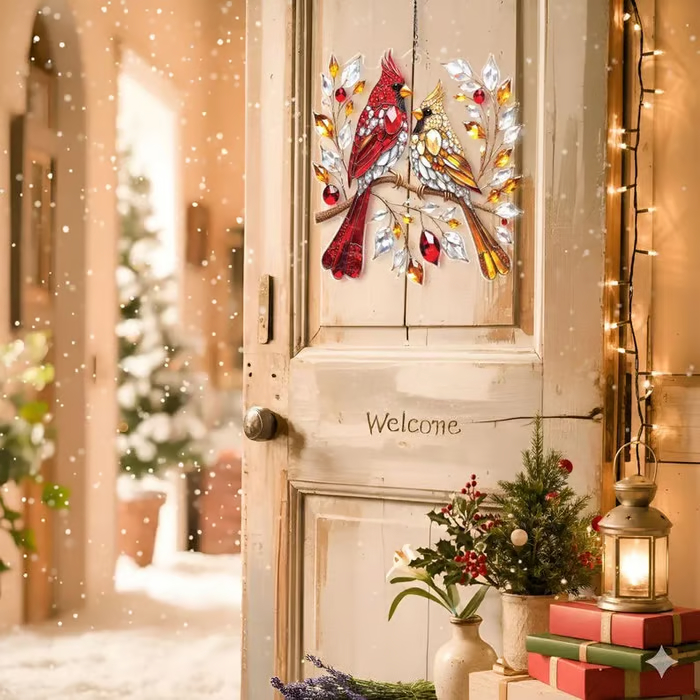 🌲Christmas Gift--❤️Memorial Keepsake – Cardinal Lovebirds