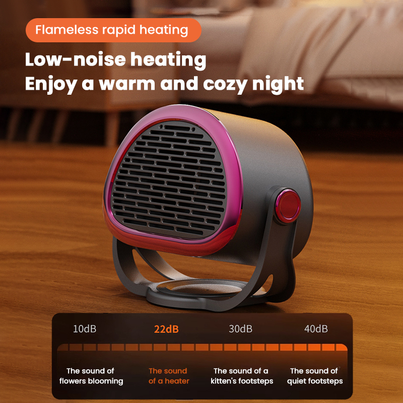 Quiet, Energy-Saving, And Fast-Heating Desktop Heater