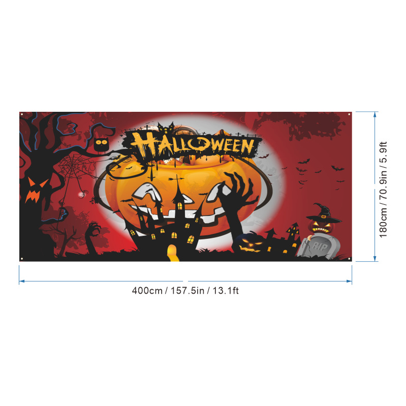🎃 Halloween Garage Door Banner
