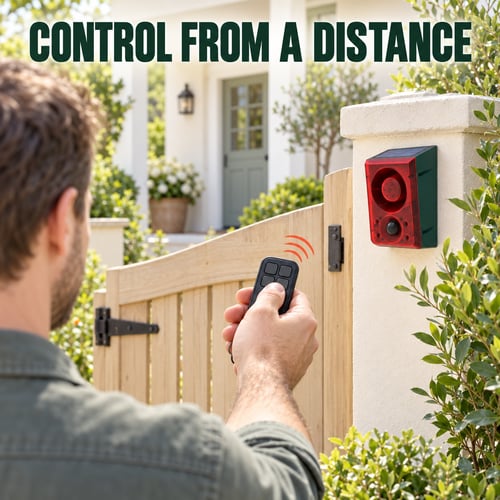 Solar Outdoor Motion Sensor Alarm